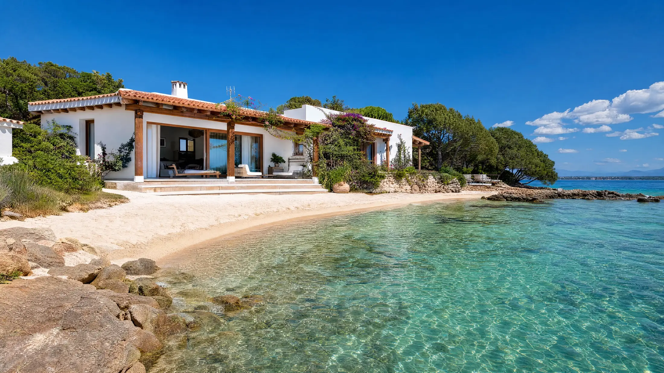 Villa fronte mare in Sardegna